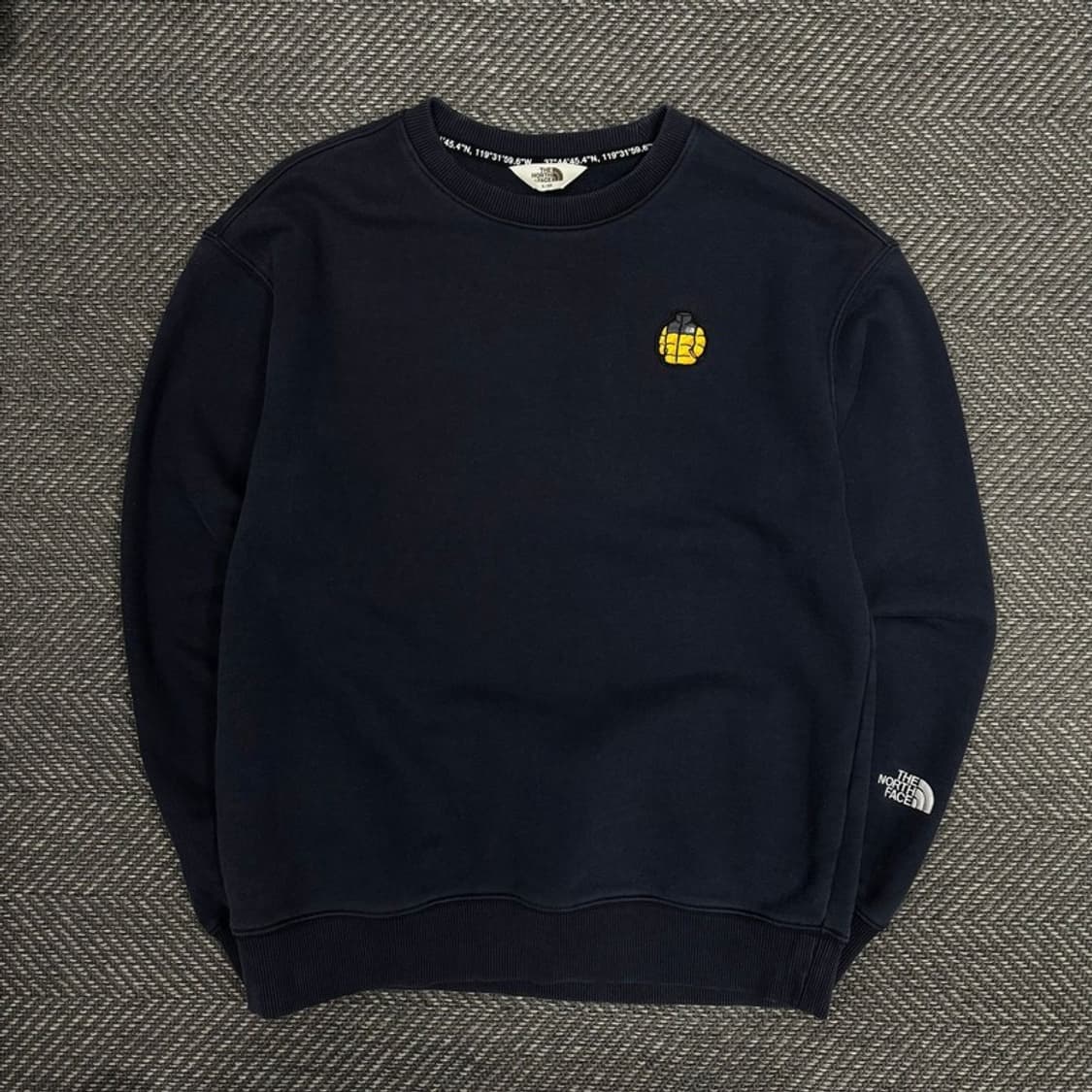 노스페이스 눕시로고 맨투맨 v0271 상품이미지1