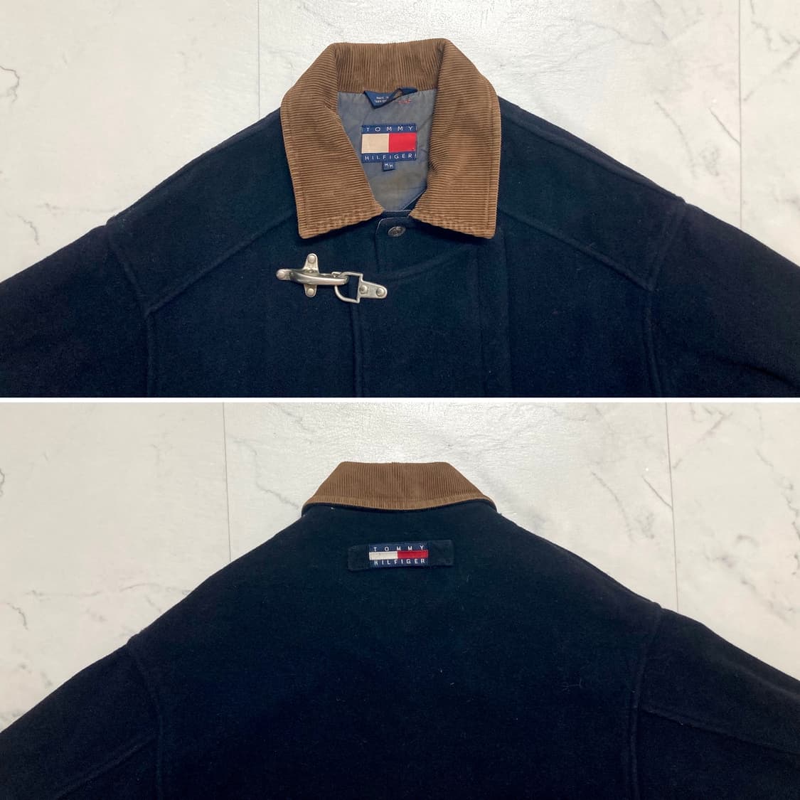 90s 타미힐피거 파이어맨 울 코트 100-105 상품이미지4