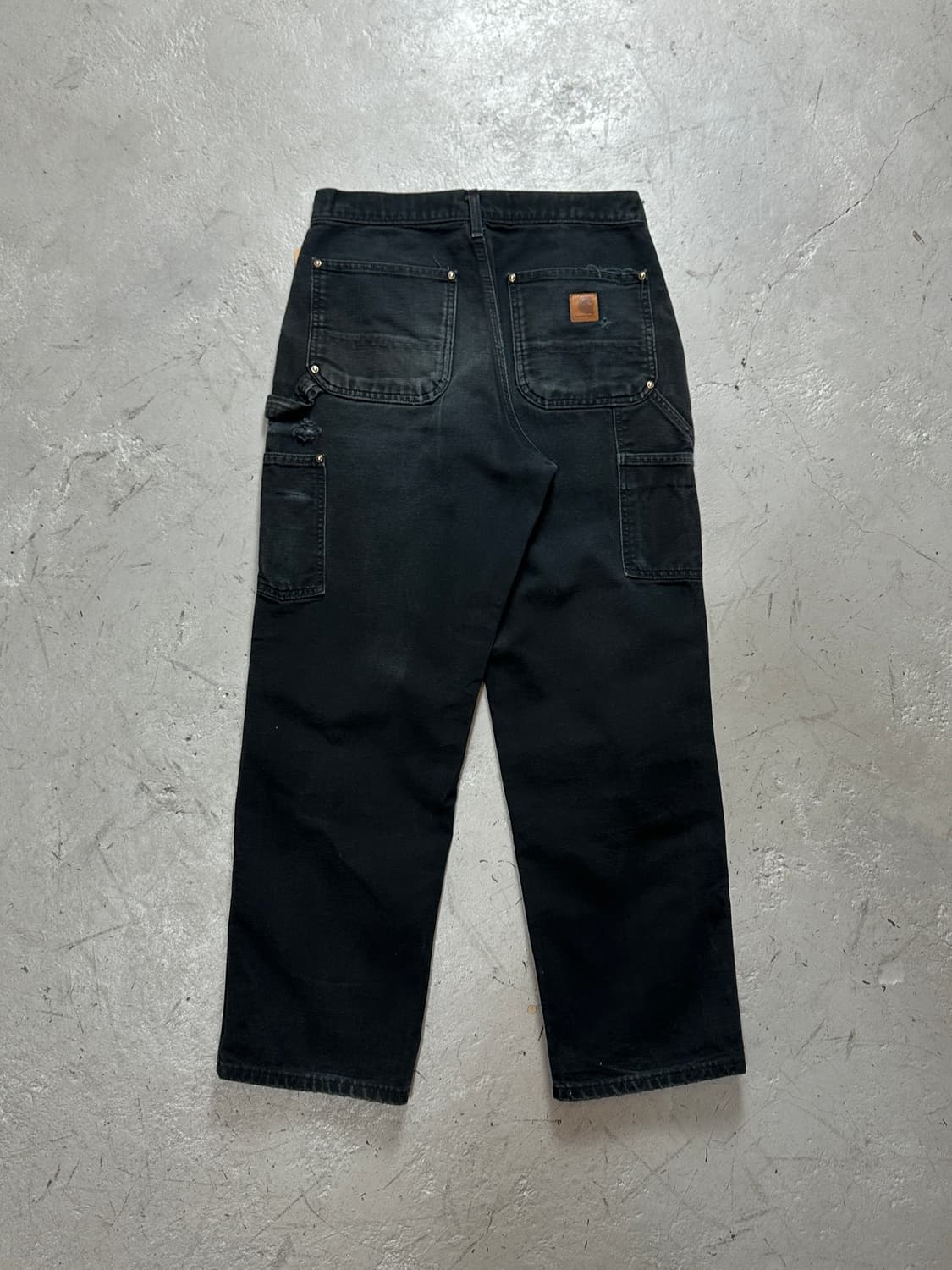 OG 칼하트 B01 더블니 블랙 칼하트 썩블니 워크팬츠 상품이미지3