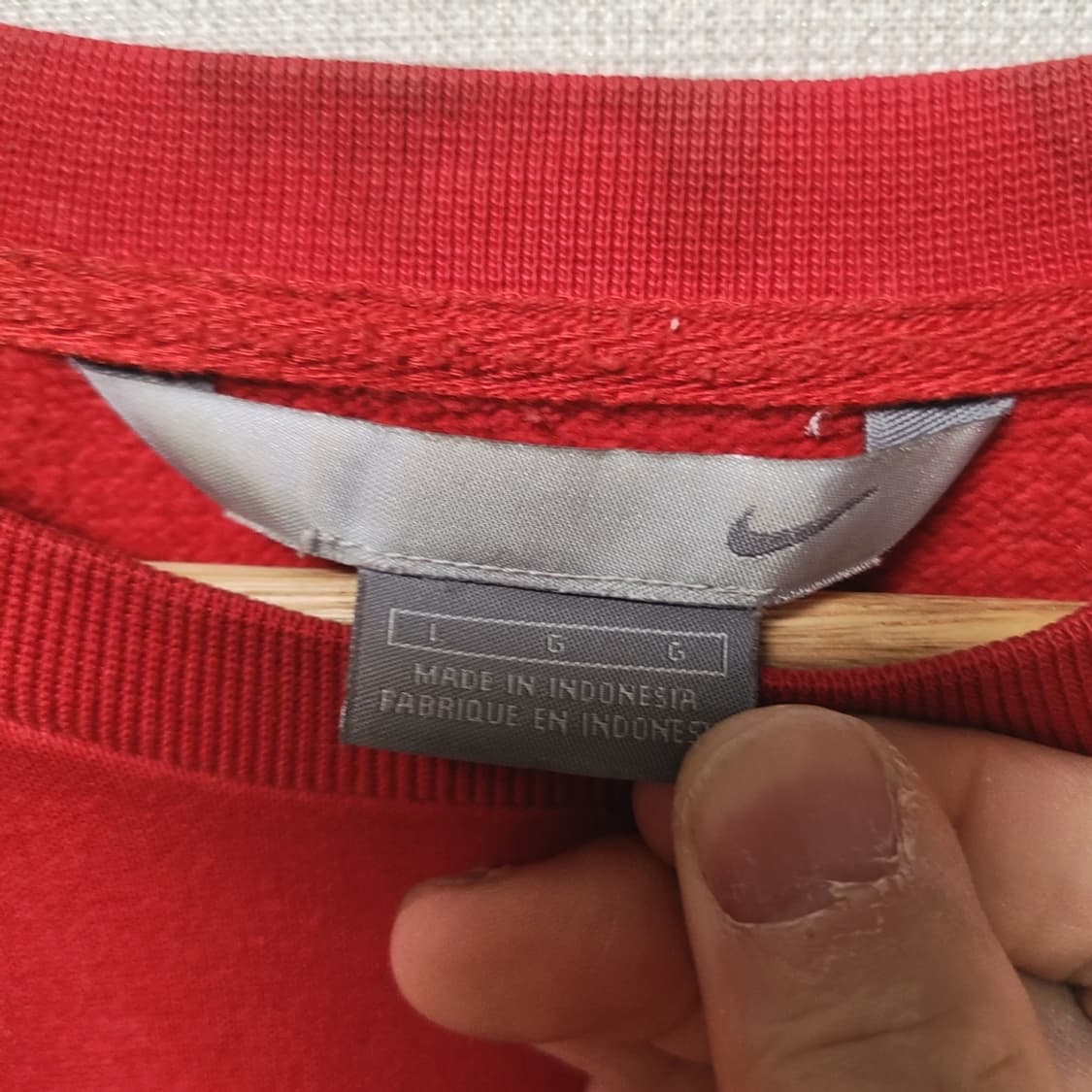 [L] 나이키 기모 맨투맨 상품이미지3