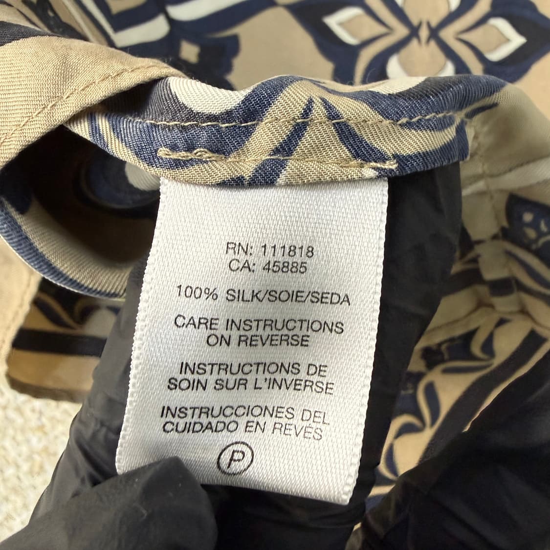 S 마이클코어스 실크 튜닉 탑 0223T 상품이미지4