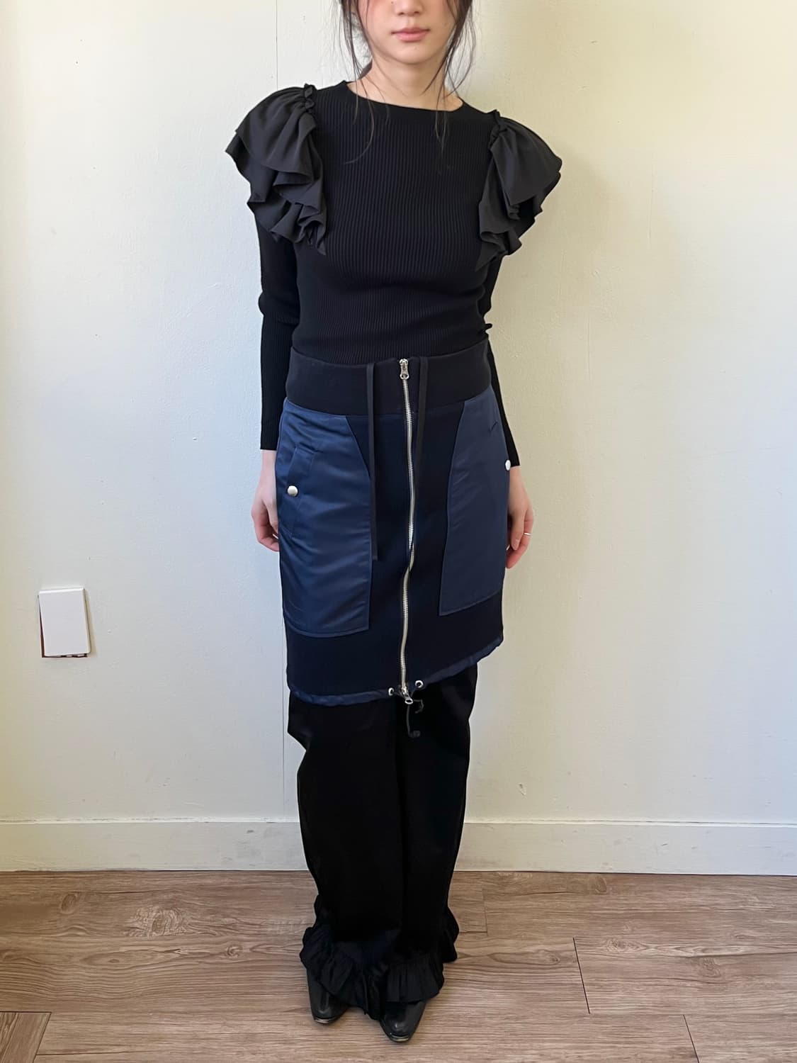 margaux 투웨이 울 스커트 상품이미지7