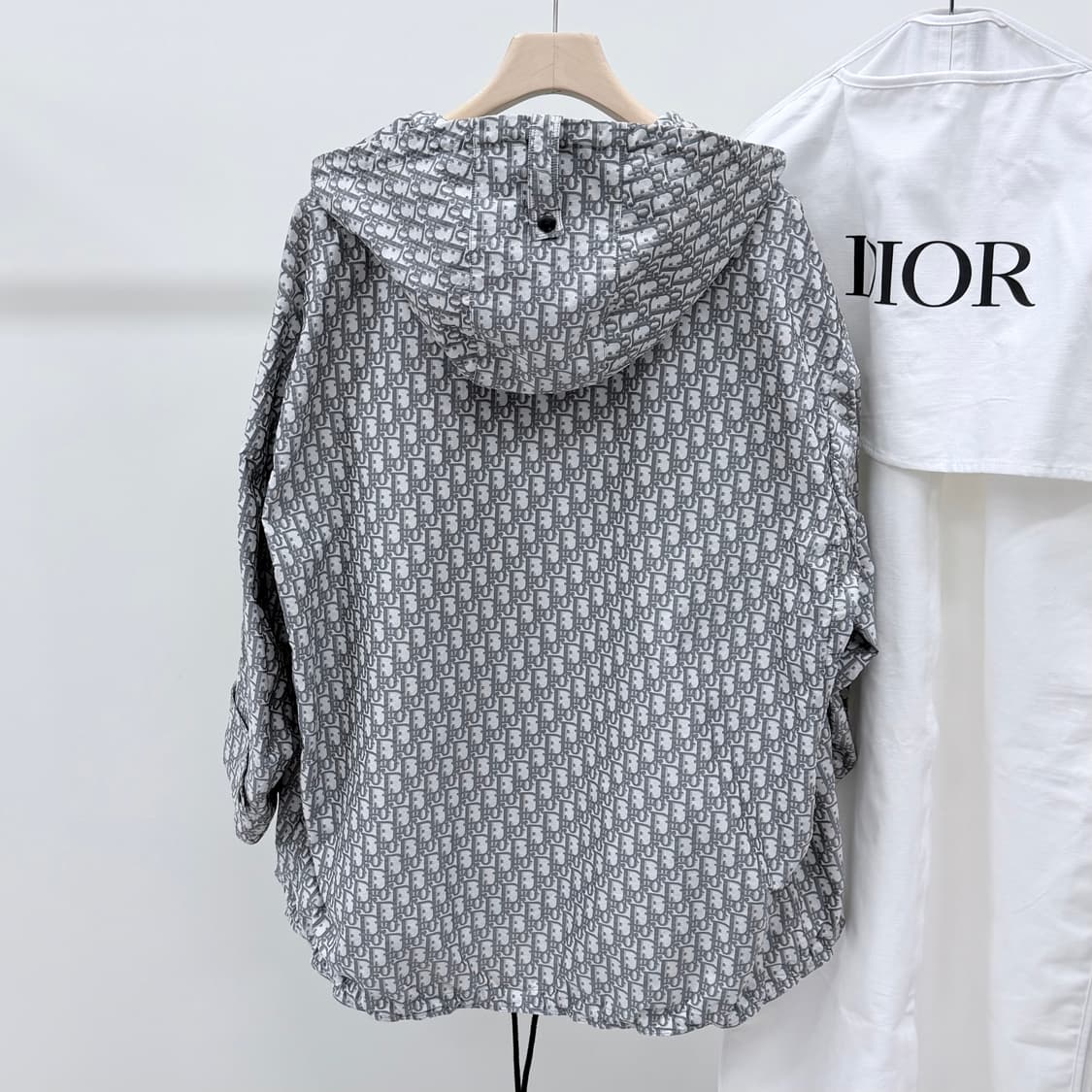 [S+급/오버핏XS] 디올 오블리크 아노락 후드 바람막이 자켓 상품이미지4