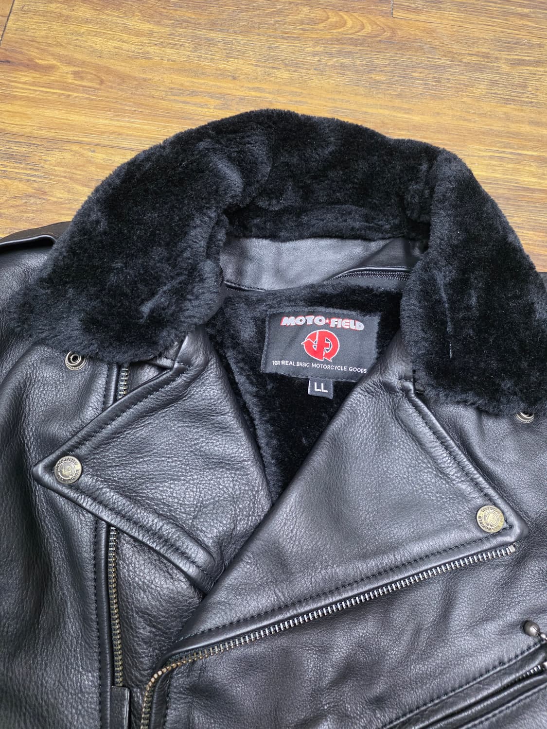 모토필드 소가죽자켓 미사용품
 상품이미지2