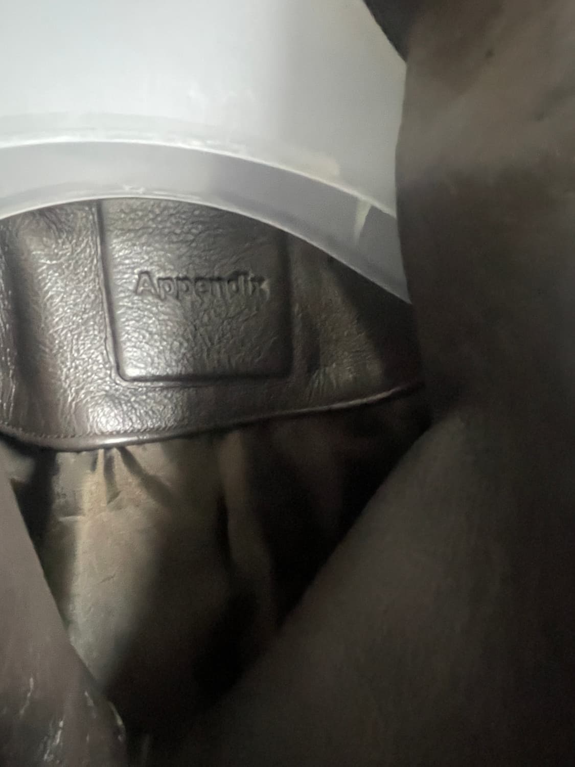 머듈 레더자켓 사이즈4 브라운 상품이미지5