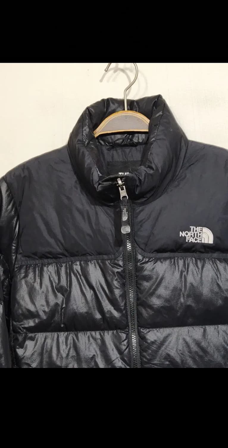 (M) 노스페이스 거위털 눕시패딩 점퍼 블랙 700 구스다운 자켓  상품이미지2