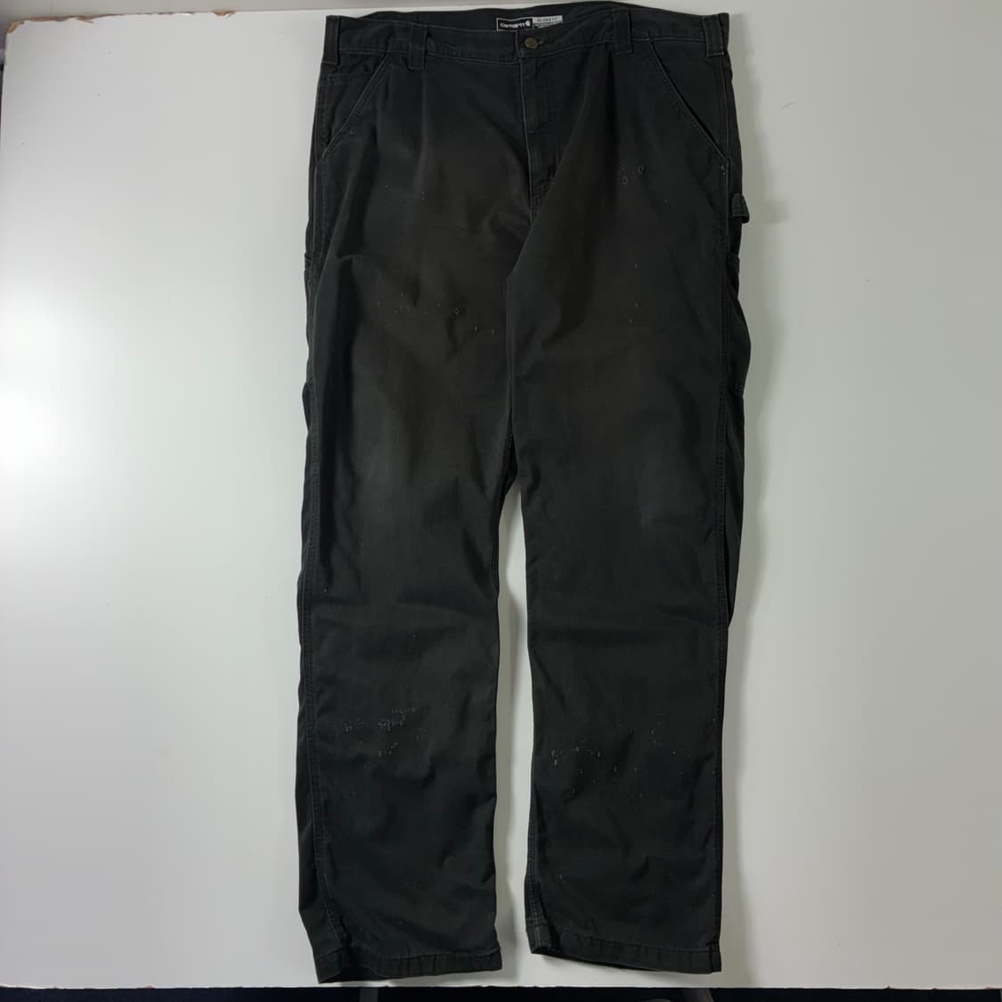 Carhartt  칼하트  블랙 카고 워크 카펜터 팬츠  상품이미지4