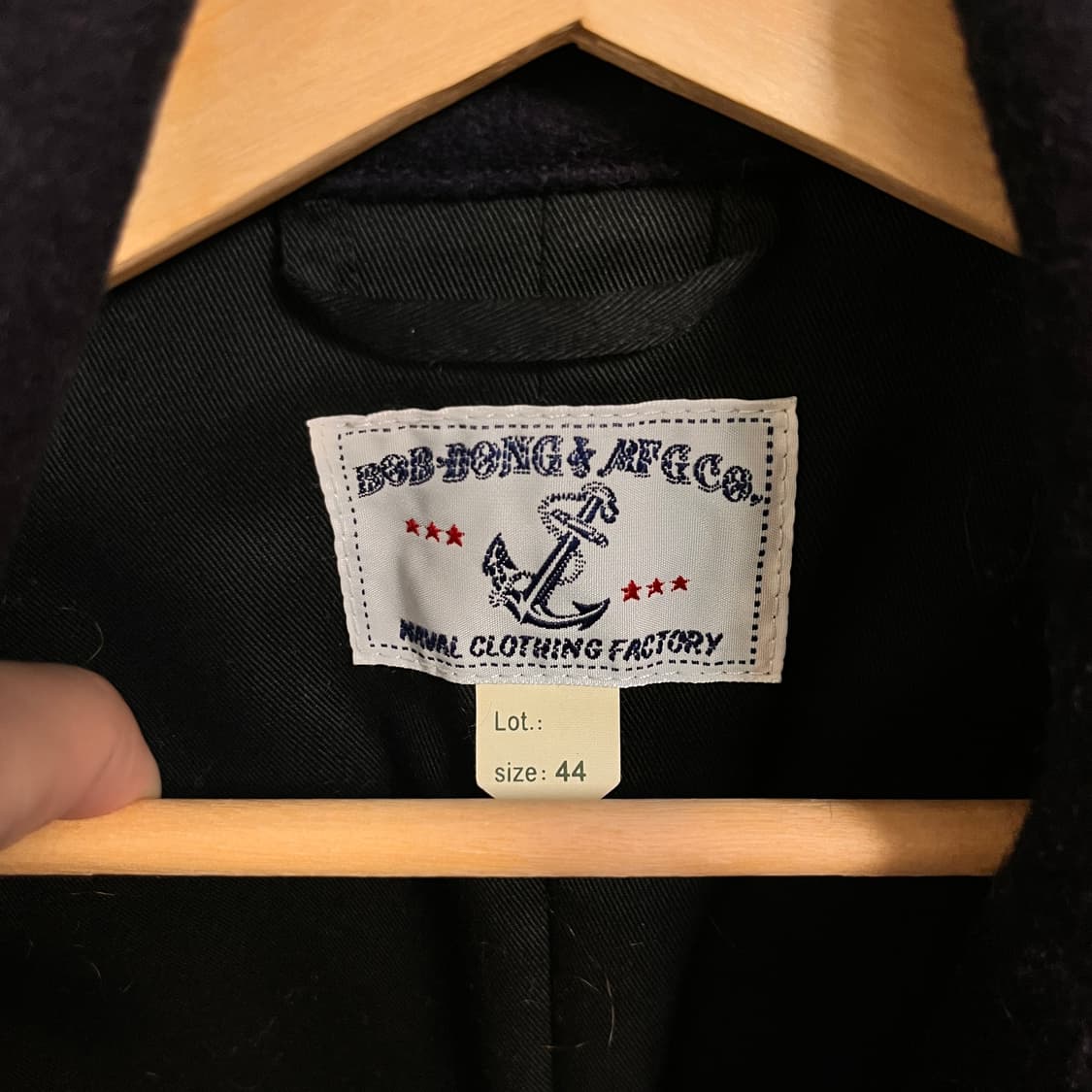 [44] Bob Dong Mfg Co. 네이비 피코트  상품이미지3