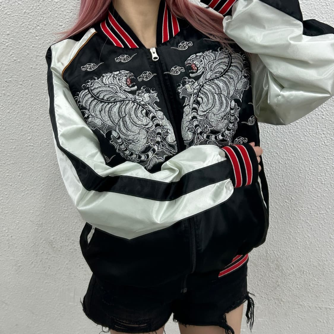 SUGOI japan made 타이거 타투 스카쟌 XL ( 최상급 상품이미지1