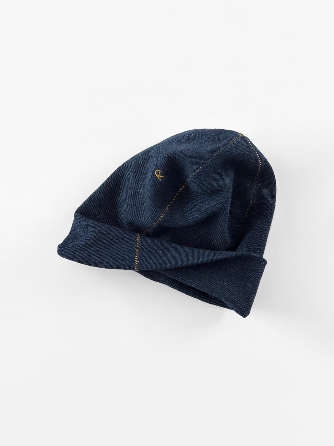 45R 인디고 코튼 니트 비니 상품이미지2