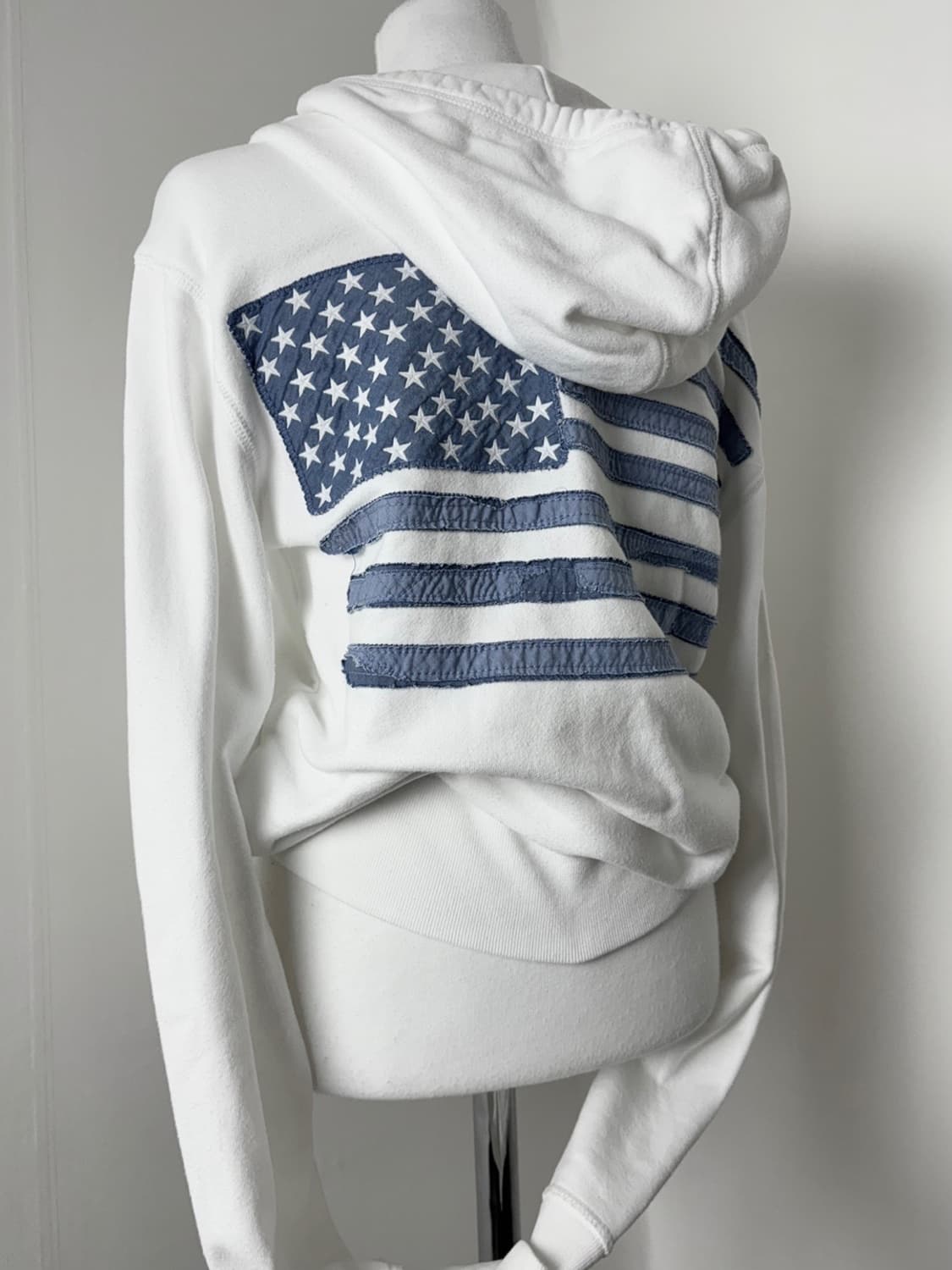 GAP 성조기 화이트 후드집업 상품이미지1