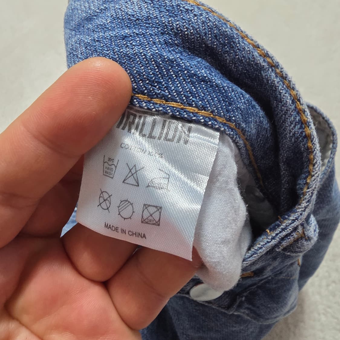 (L)트릴리온 데님 팬츠 봄여름 상품이미지5