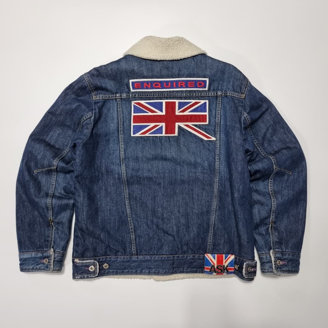 ASK 잉글랜드 데님 쉐르파 자켓  상품이미지1