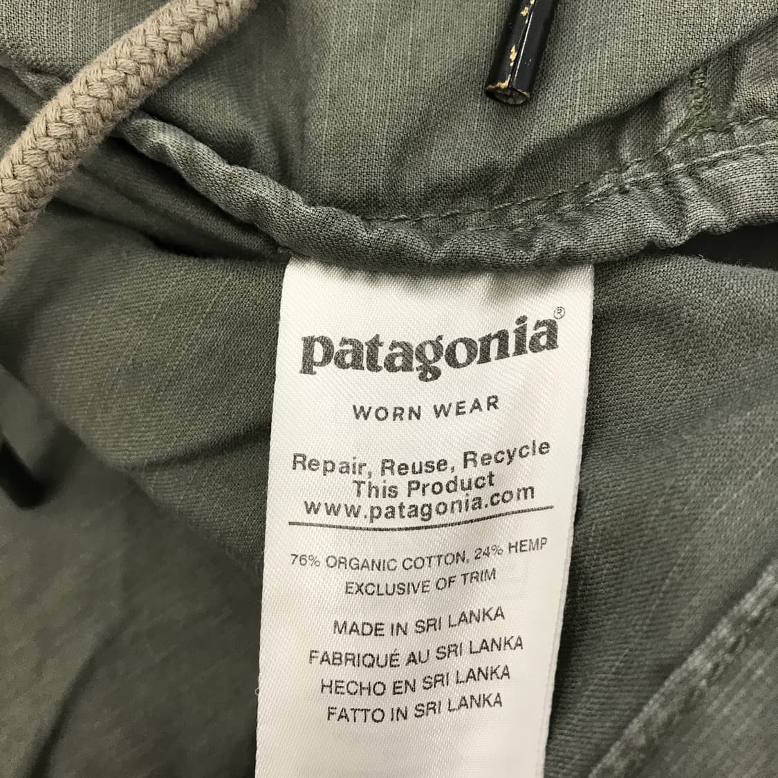 파타고니아 헴프스 코치즈자켓 그린 [L] 상품이미지6