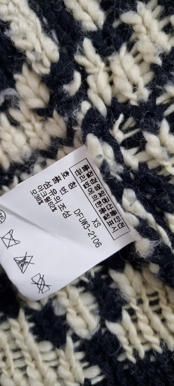 폴로 데님서플라이 노르딕 토글버튼 숄카라 니트 가디건 XS _ 여성 S 상품이미지10