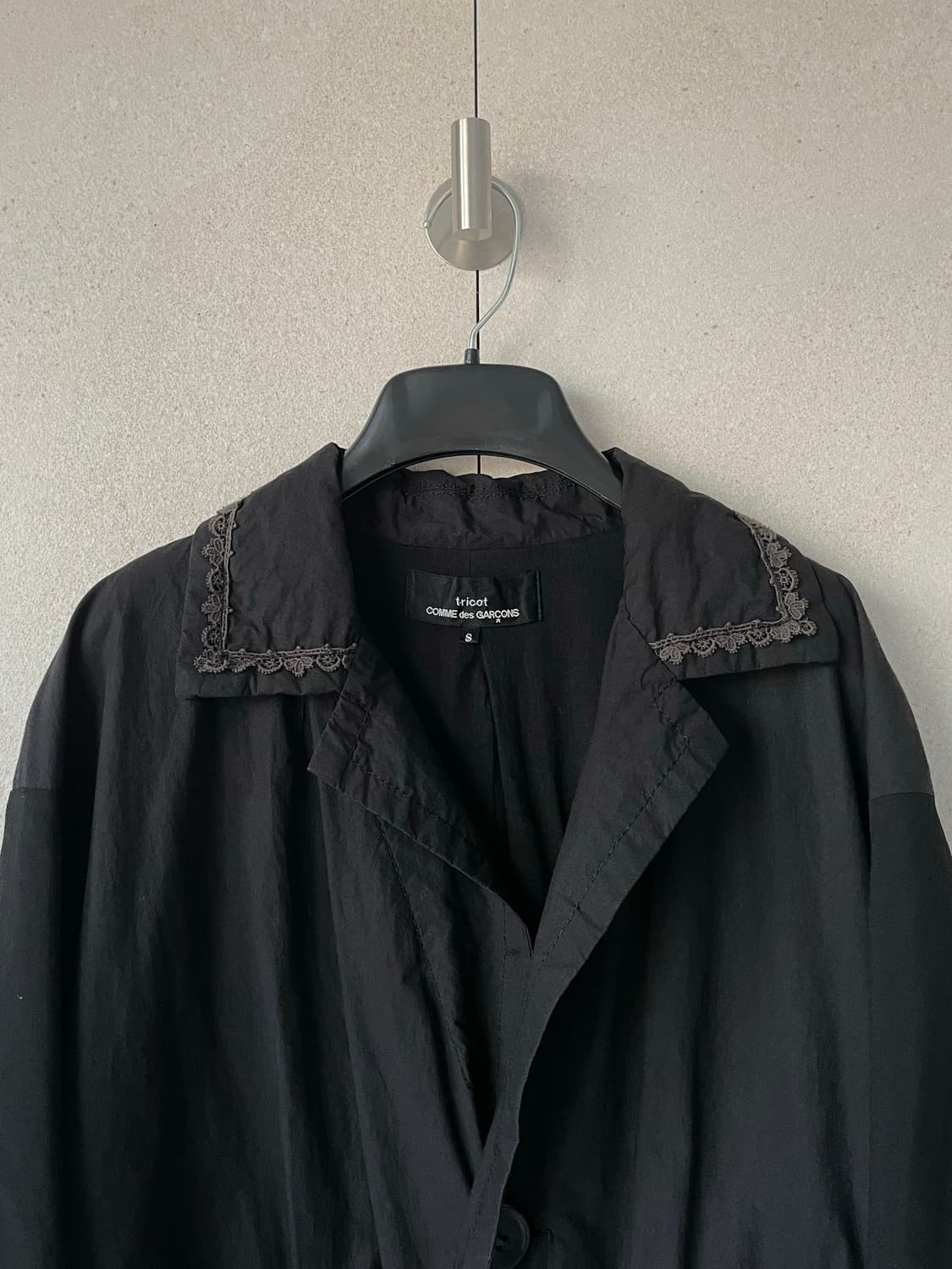 꼼데가르송 트리콧 코트 상품이미지4