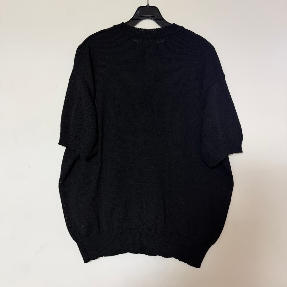 새상품 남자 봄 반팔 별 니트 (블랙) 상품이미지2