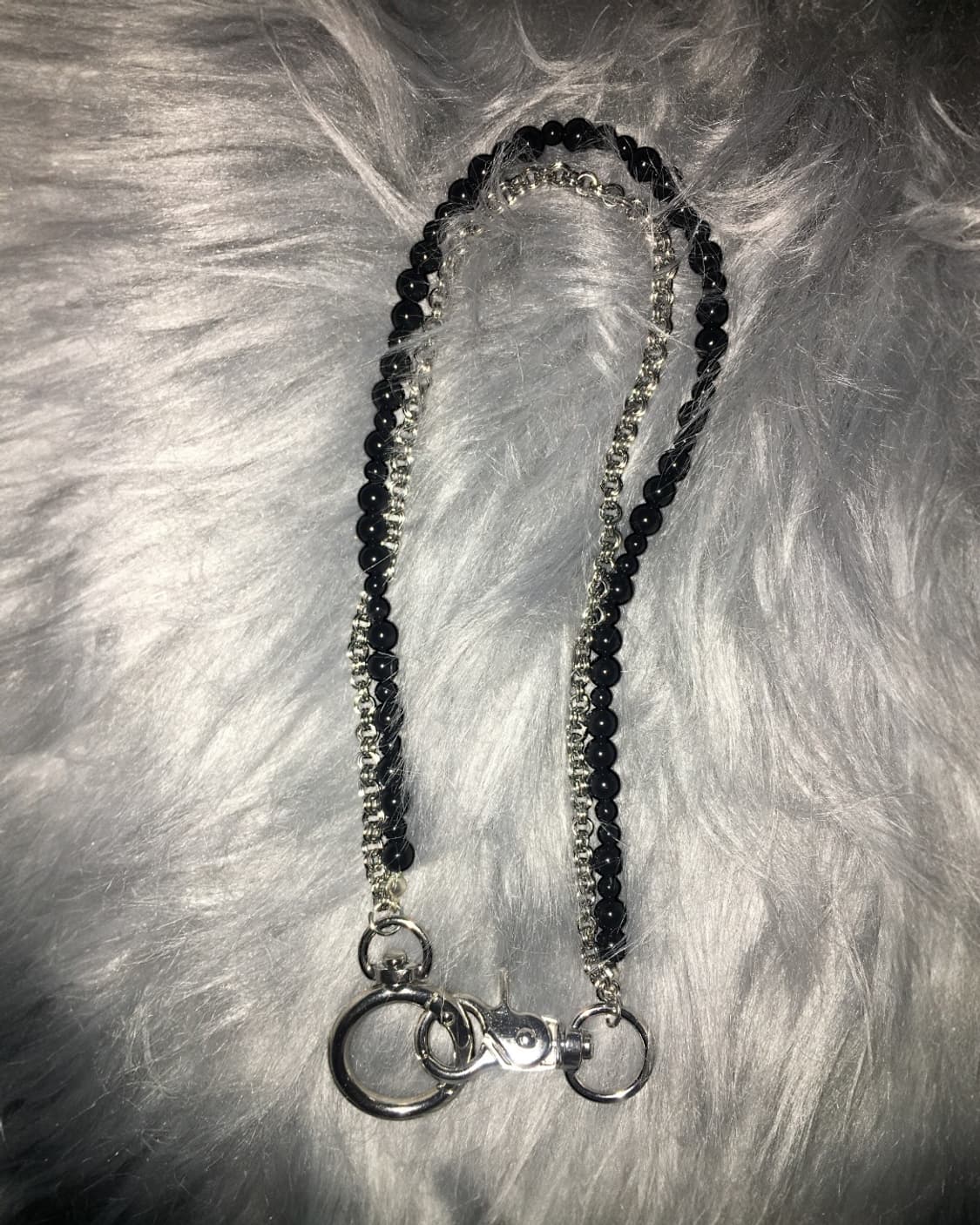 Black Halo ring Necklace 🪐 상품이미지1