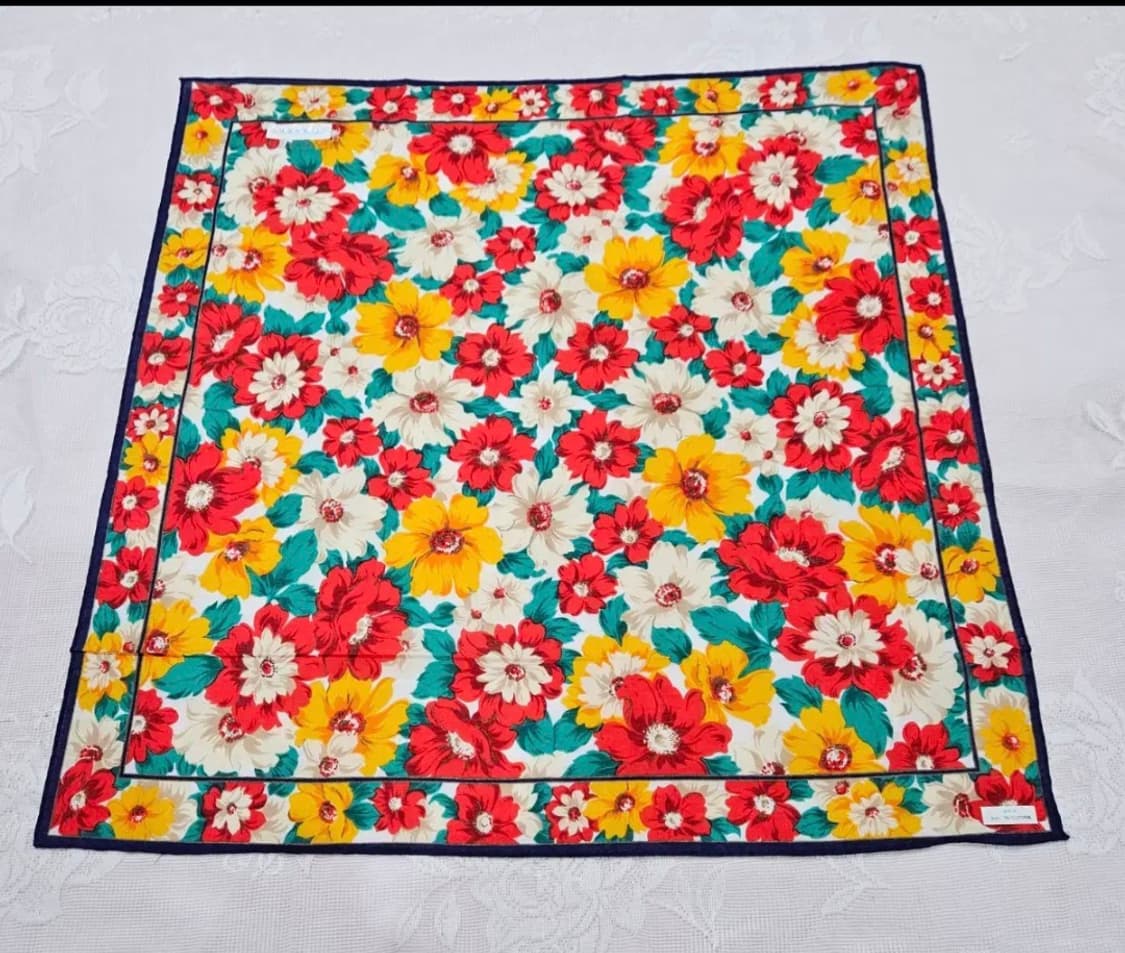 지방시 플라워 패턴 쁘띠손수건 상품이미지2