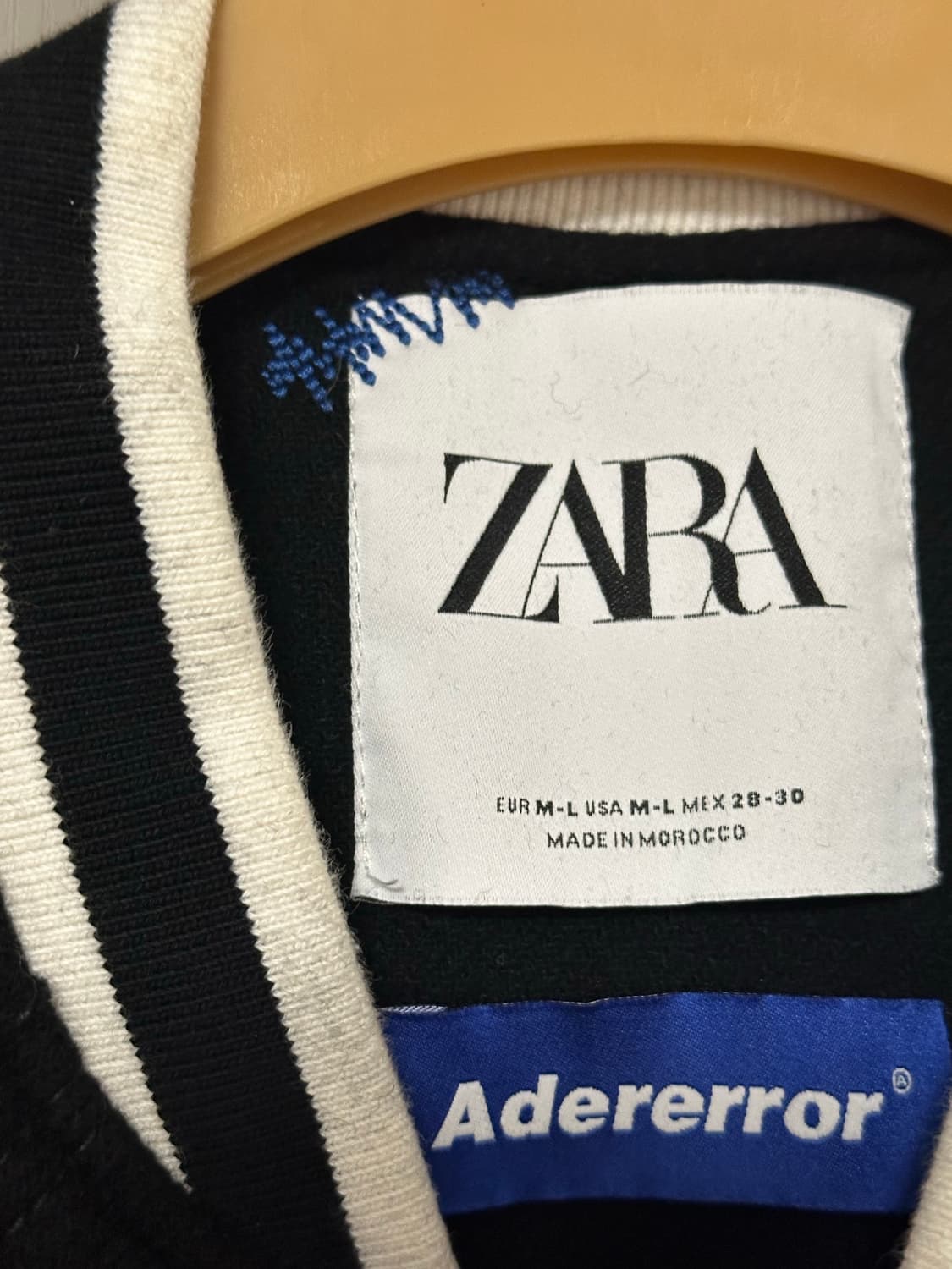 자라 아더에러 울블렌드 봄버 상품이미지3