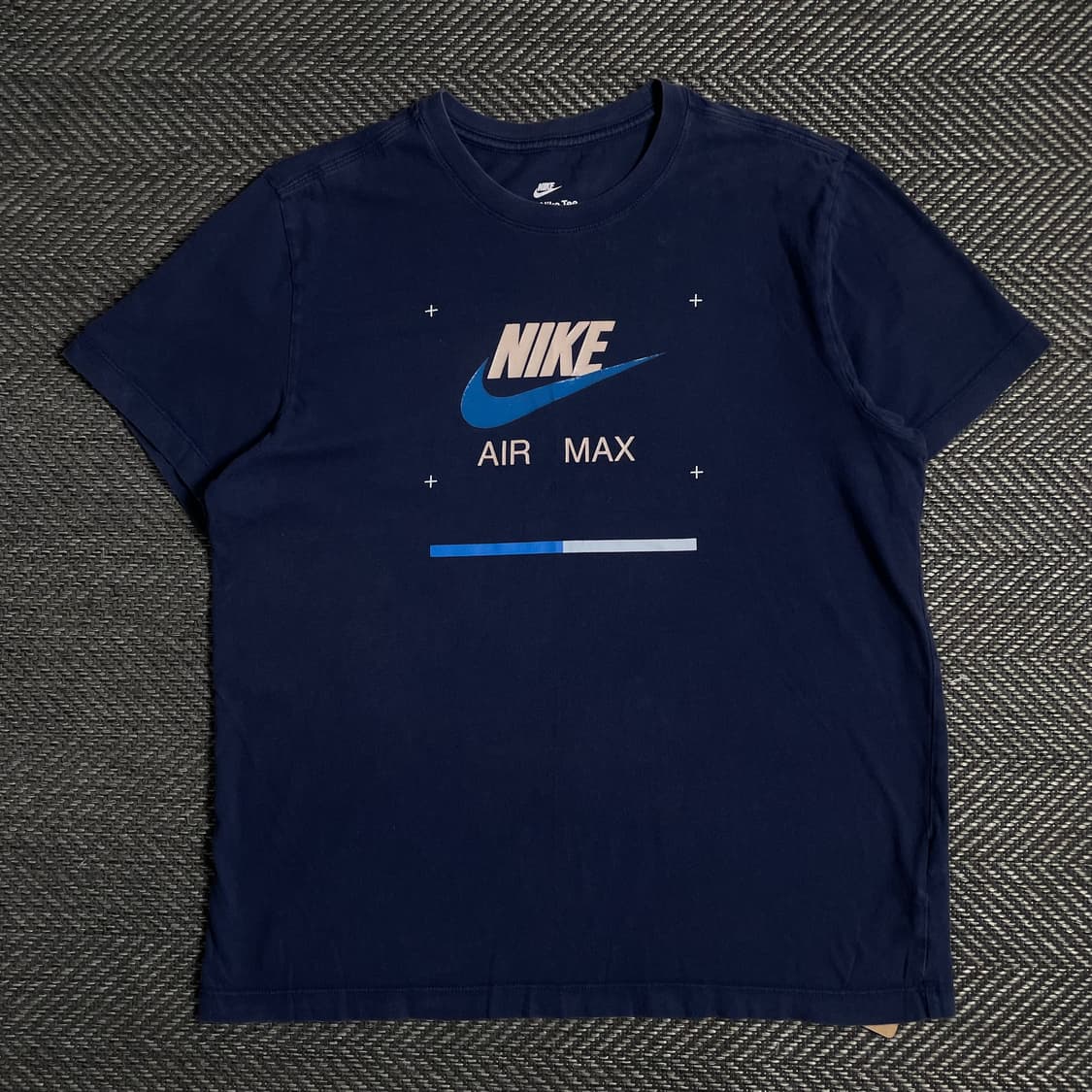 나이키 NSW 에어맥스 빅로고 반팔 티셔츠 네이비o 4925 상품이미지1
