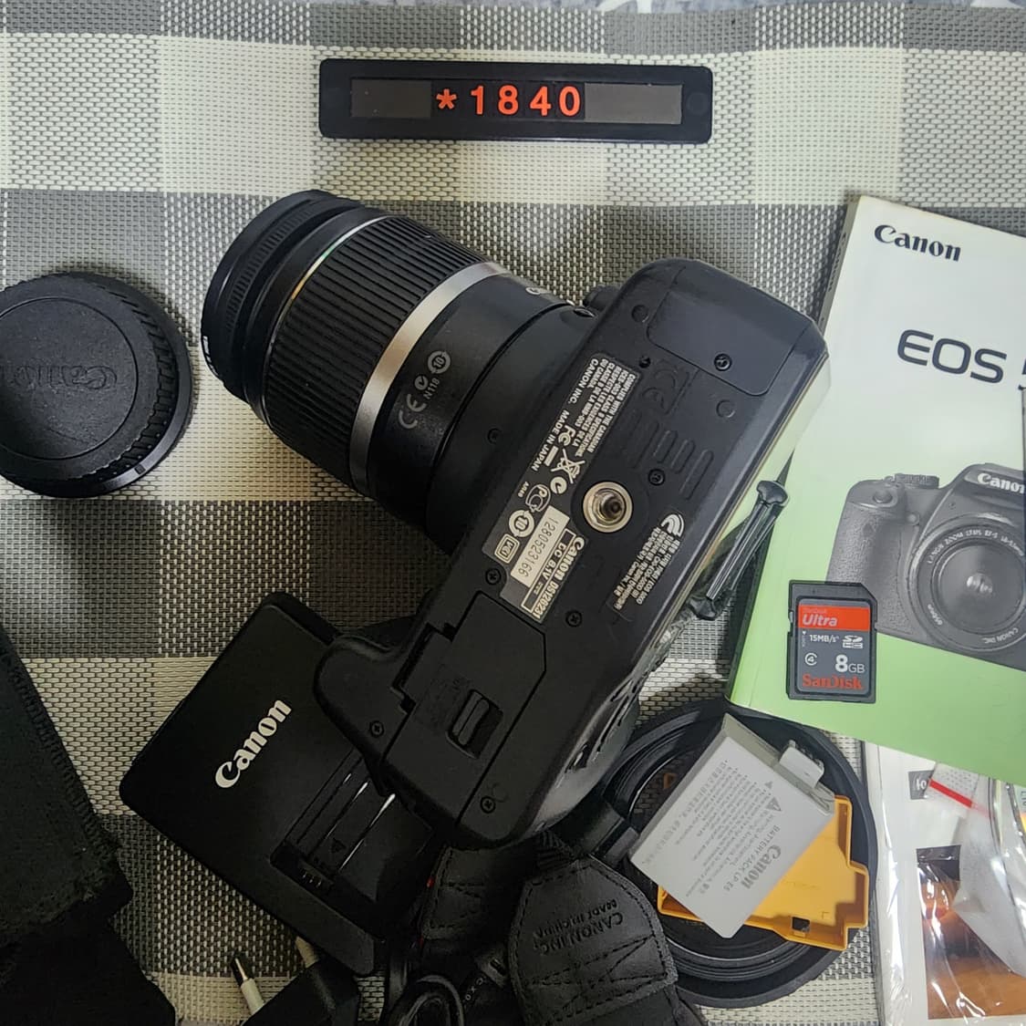 캐논 EOS 500D 디지털카메라 가방 세트 상품이미지5