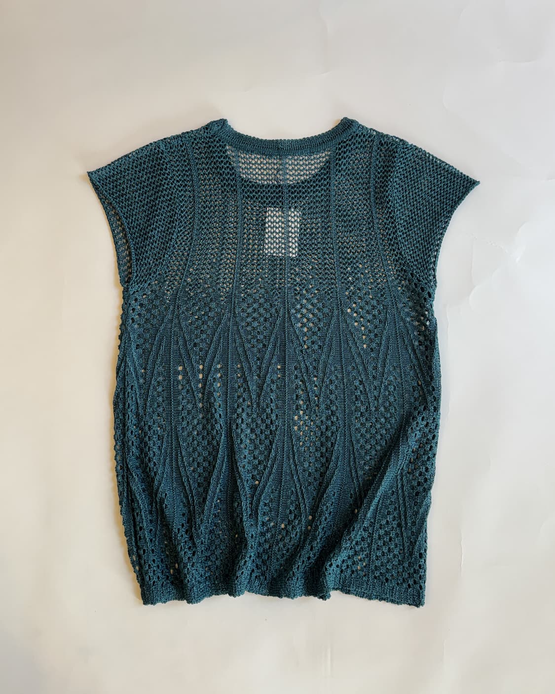 Crochet Knit Sleeveless Top 상품이미지3