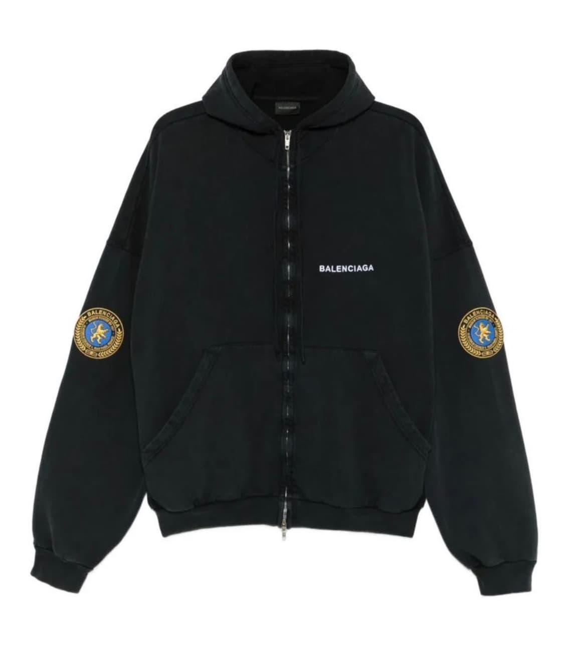 발렌시아가 25ss 유니폼 패치 후디집업 4사이즈 상품이미지8