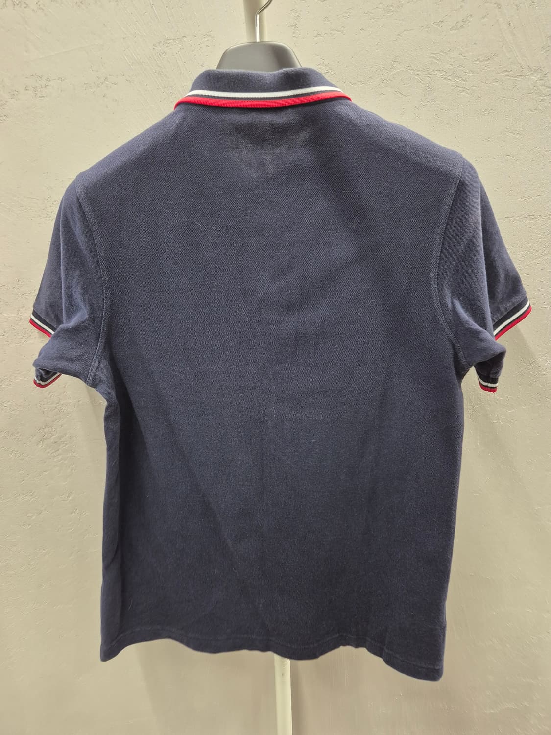 프레드페리 네이비 슬림핏 카라티 M 상품이미지3