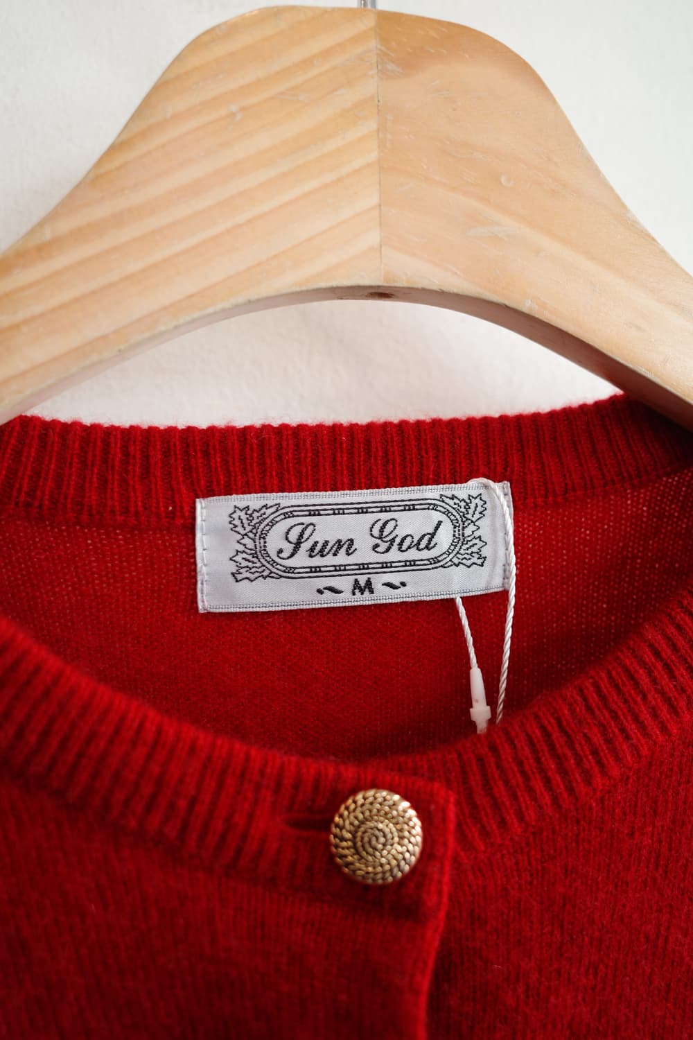 Japan brand 캐시미어100 금장 가디건 상품이미지3