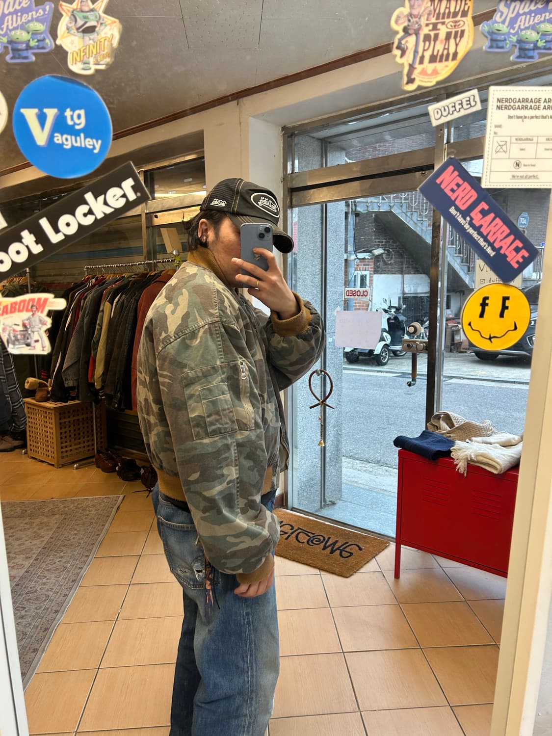 Vintage camo Ma-1  상품이미지9