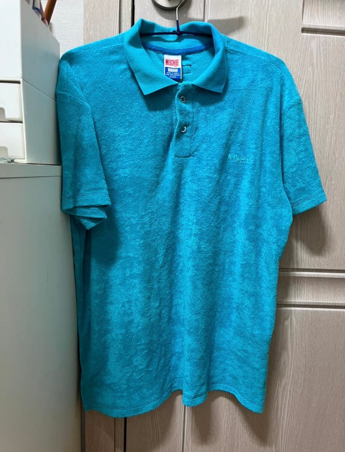 미스치프 타올 테리 폴로 카라티셔츠 상품이미지1