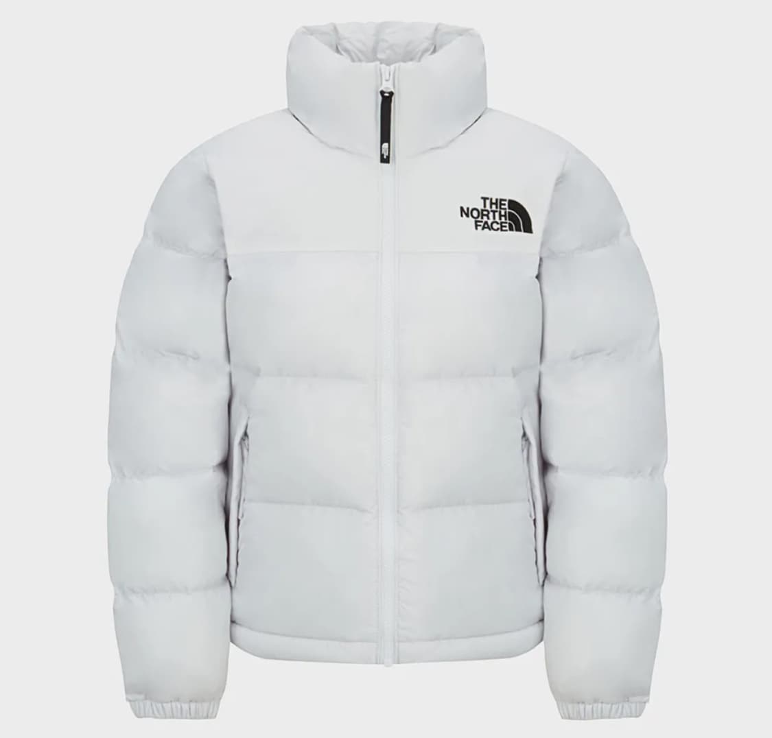 노스페이스 여성 눕시 온볼 자켓 ICE GRAY 상품이미지1