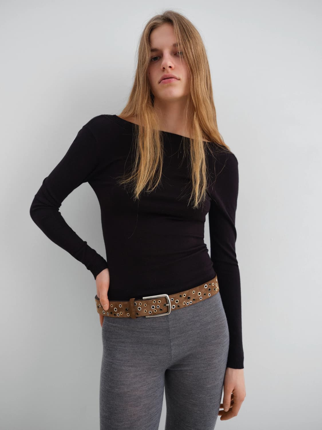 (M/L)기마구아스 Rufus 벨트 브라운 상품이미지7