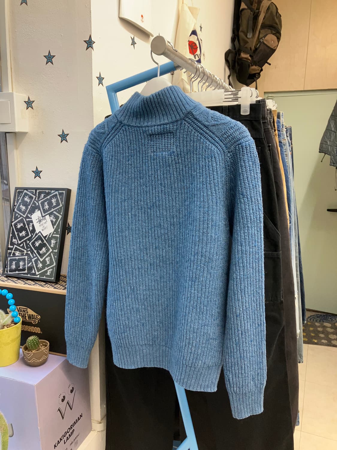 vtg button sweater  상품이미지5