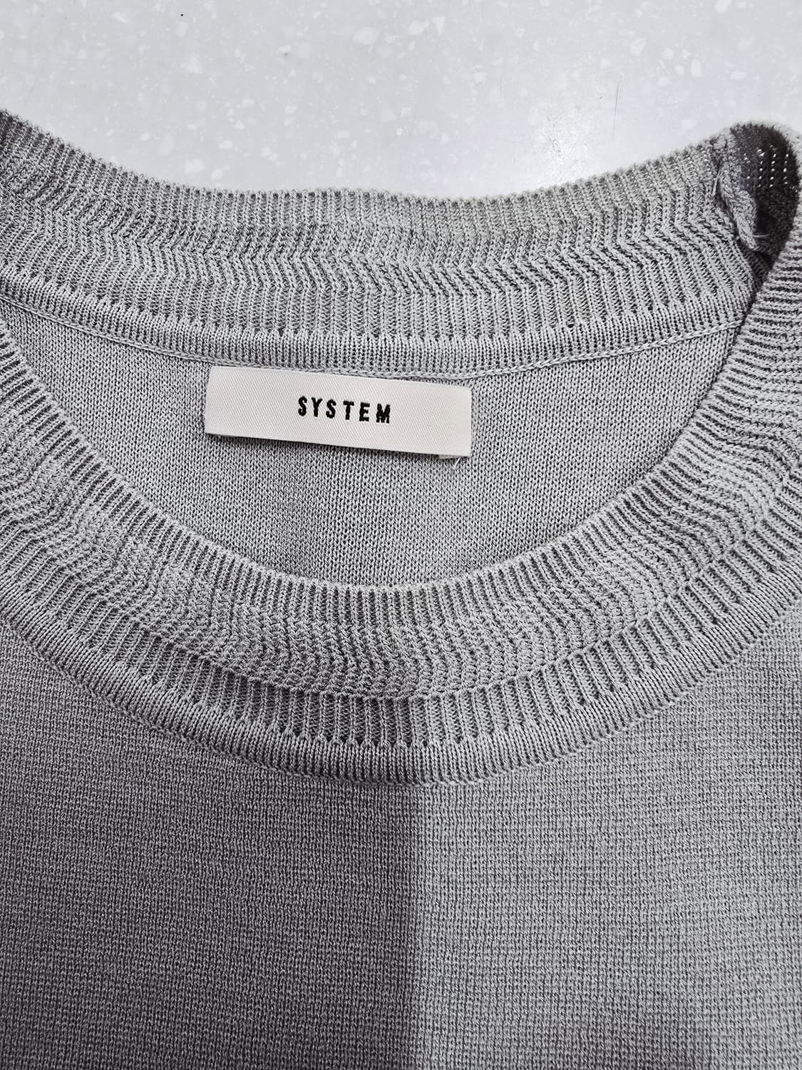 시스템 연그린 플리츠 롱 니트 원피스 상품이미지8