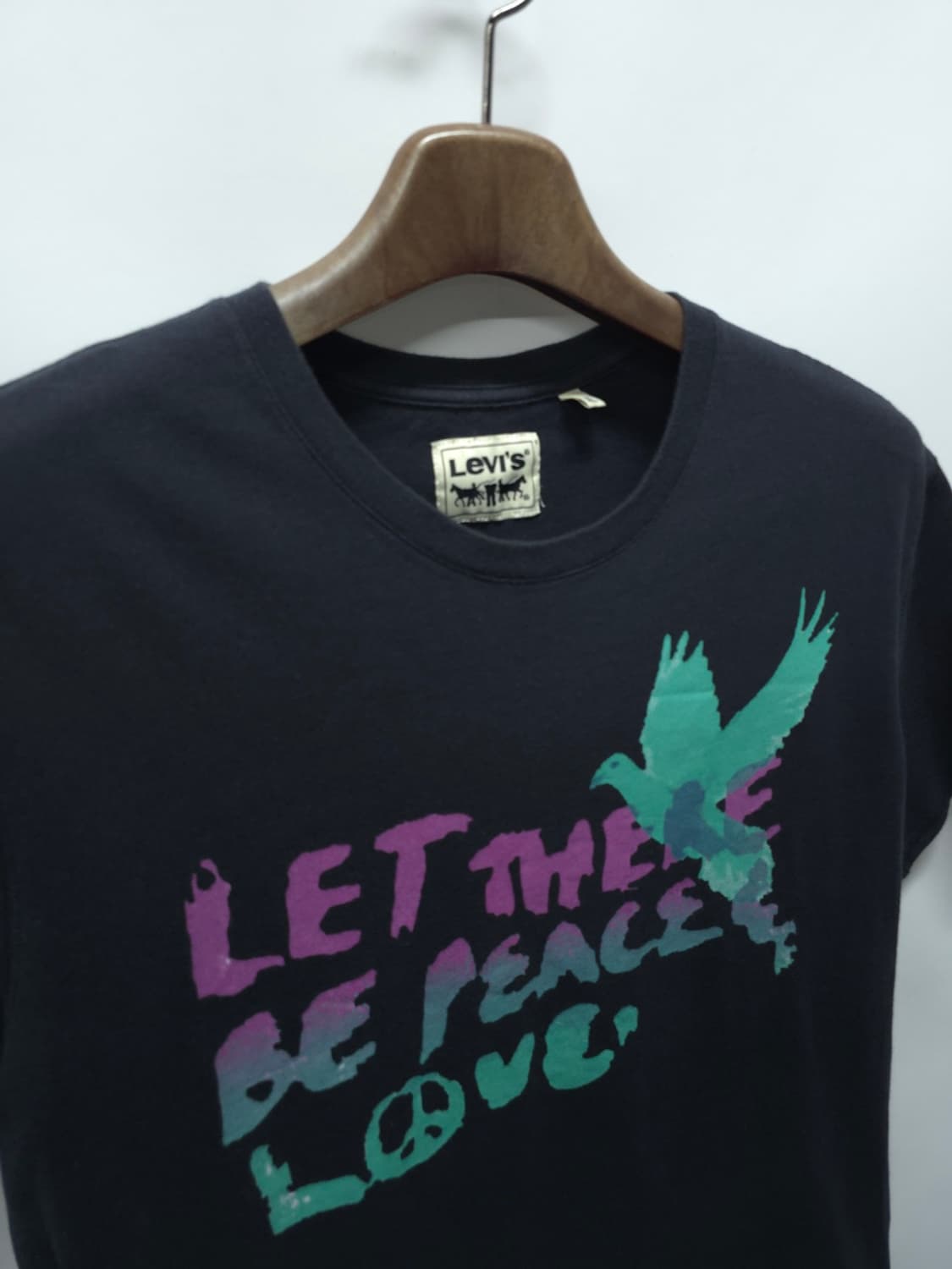 리바이스 러브 피스나염 워싱 반팔 ( 100~105 ) 상품이미지4