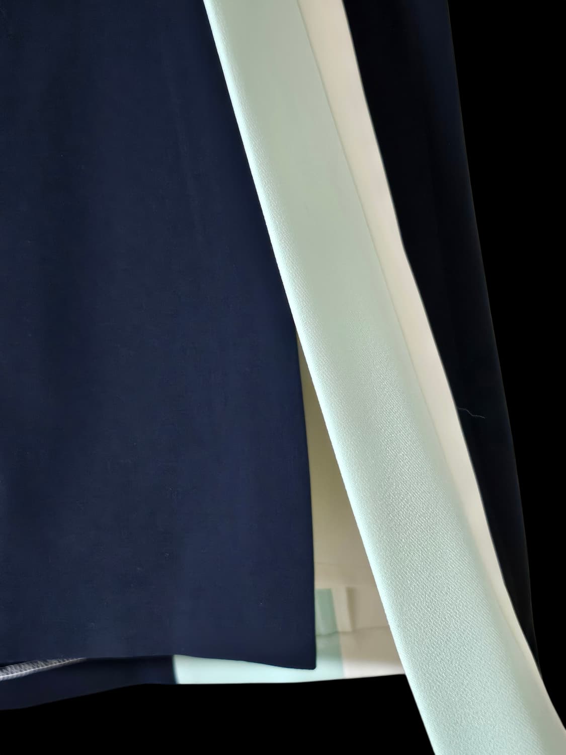 한섬 세컨플로어 컬러 배색 H라인 미디스커트 66 상품이미지6