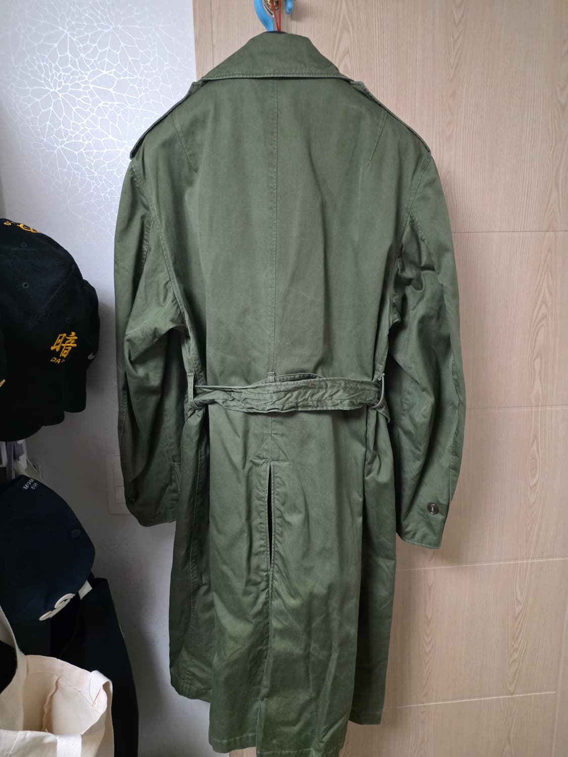 [S/L] 미군 og107 장교 코트 트렌치 오버코트 상품이미지2