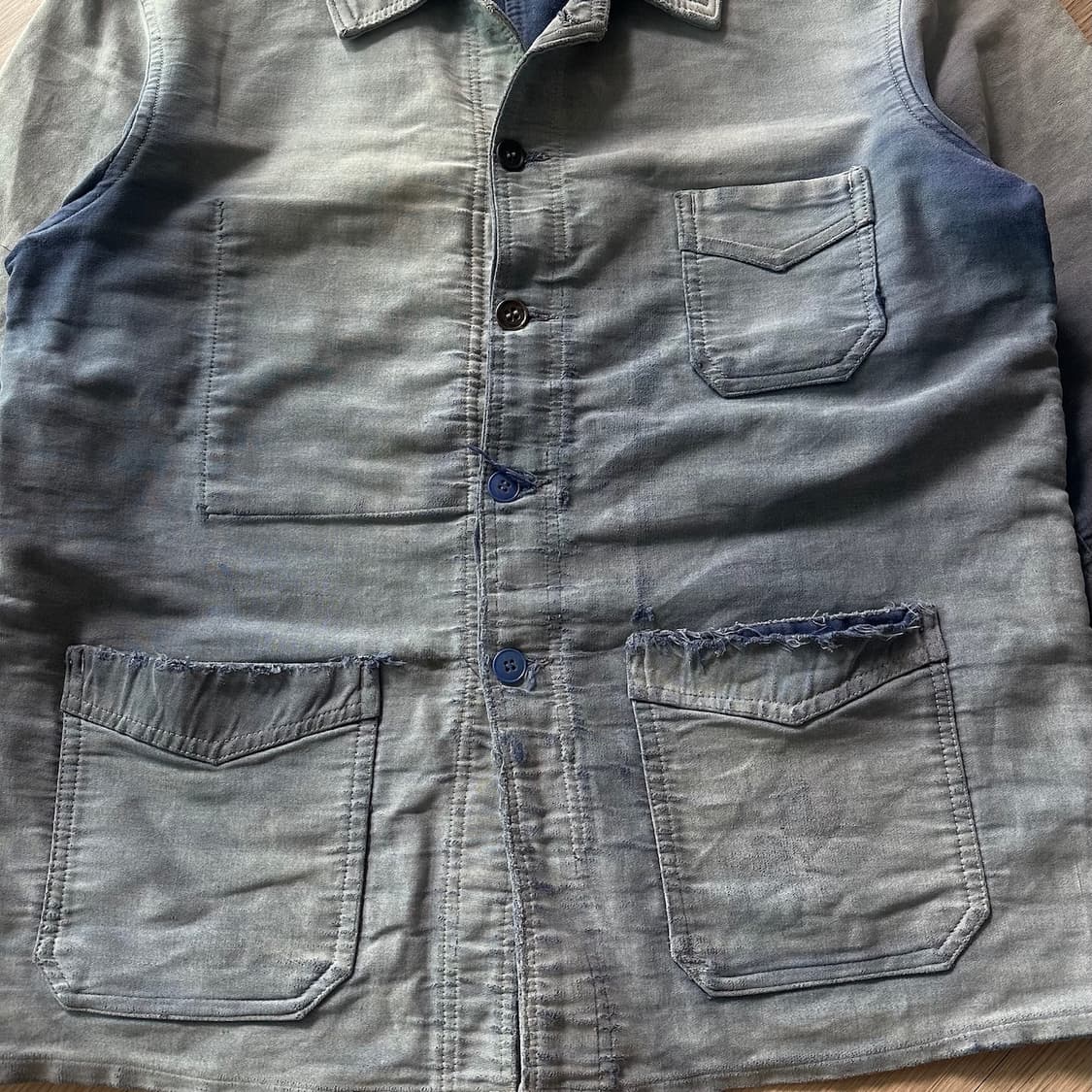 50s Tigra French Moleskin Work Jacket 상품이미지4