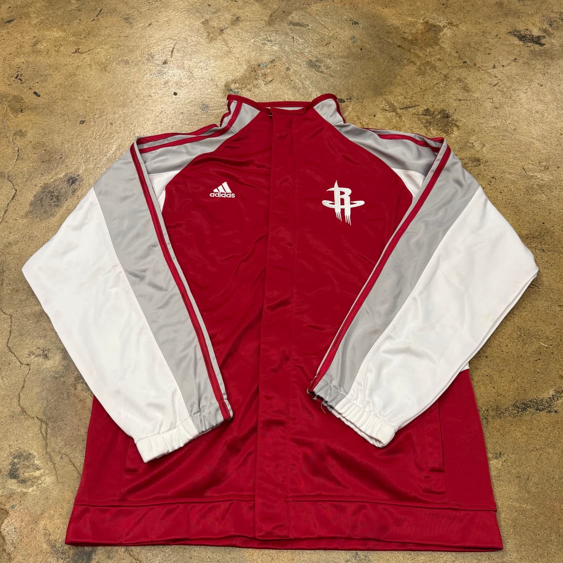 [정품/44] 아디다스 휴스턴 로켓츠 트랙탑 레드 b18 상품이미지2