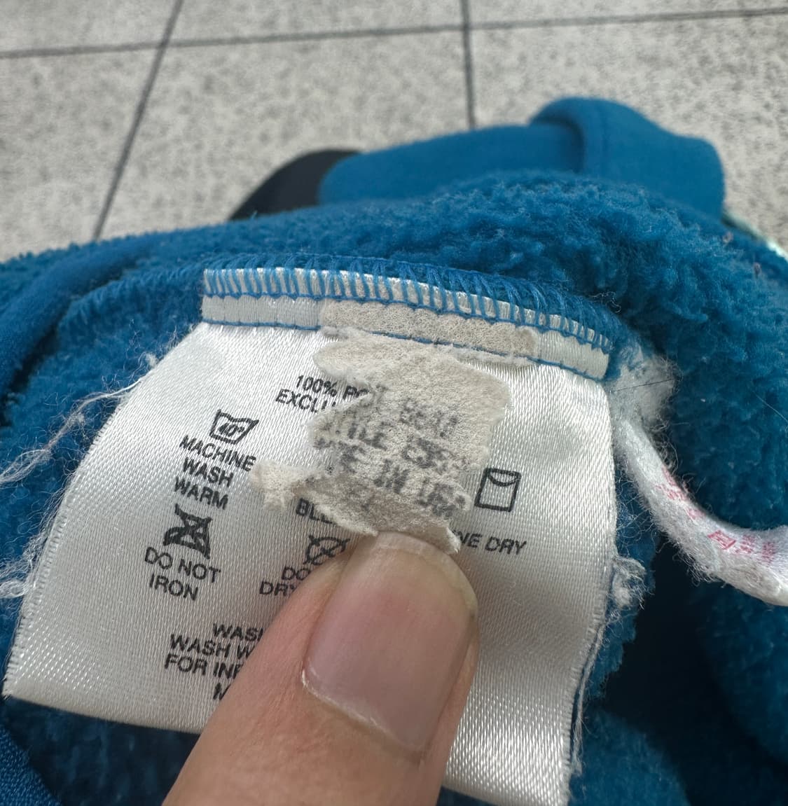 90s made in USA 파타고니아 신칠라 틸블루 민트 상품이미지5