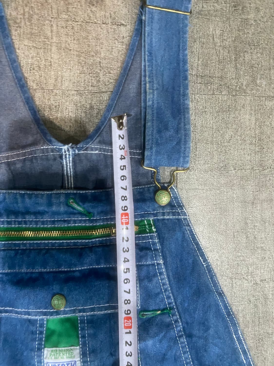 일본빈티지 Liberty 올드스쿨아메카지스트릿 서스팬서 멜빵데님팬츠 상품이미지3