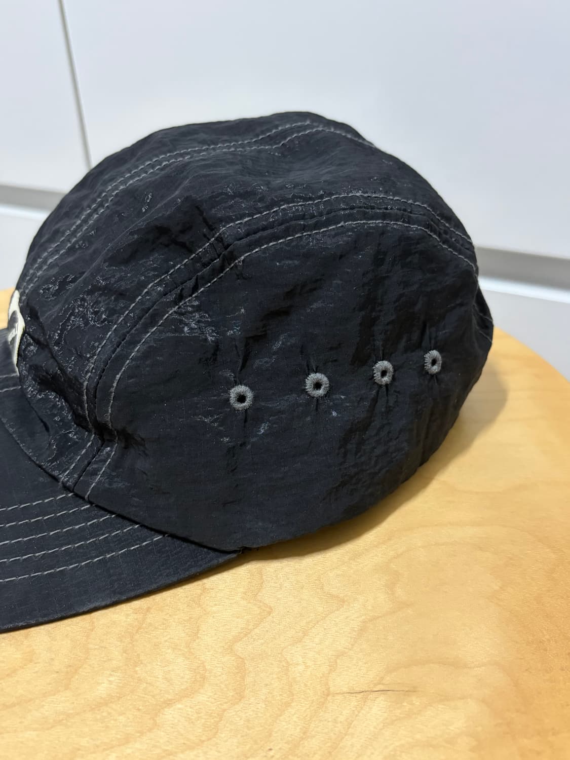 헤리티지플로스 스포츠 롱빌캡 모자 블랙 상품이미지2