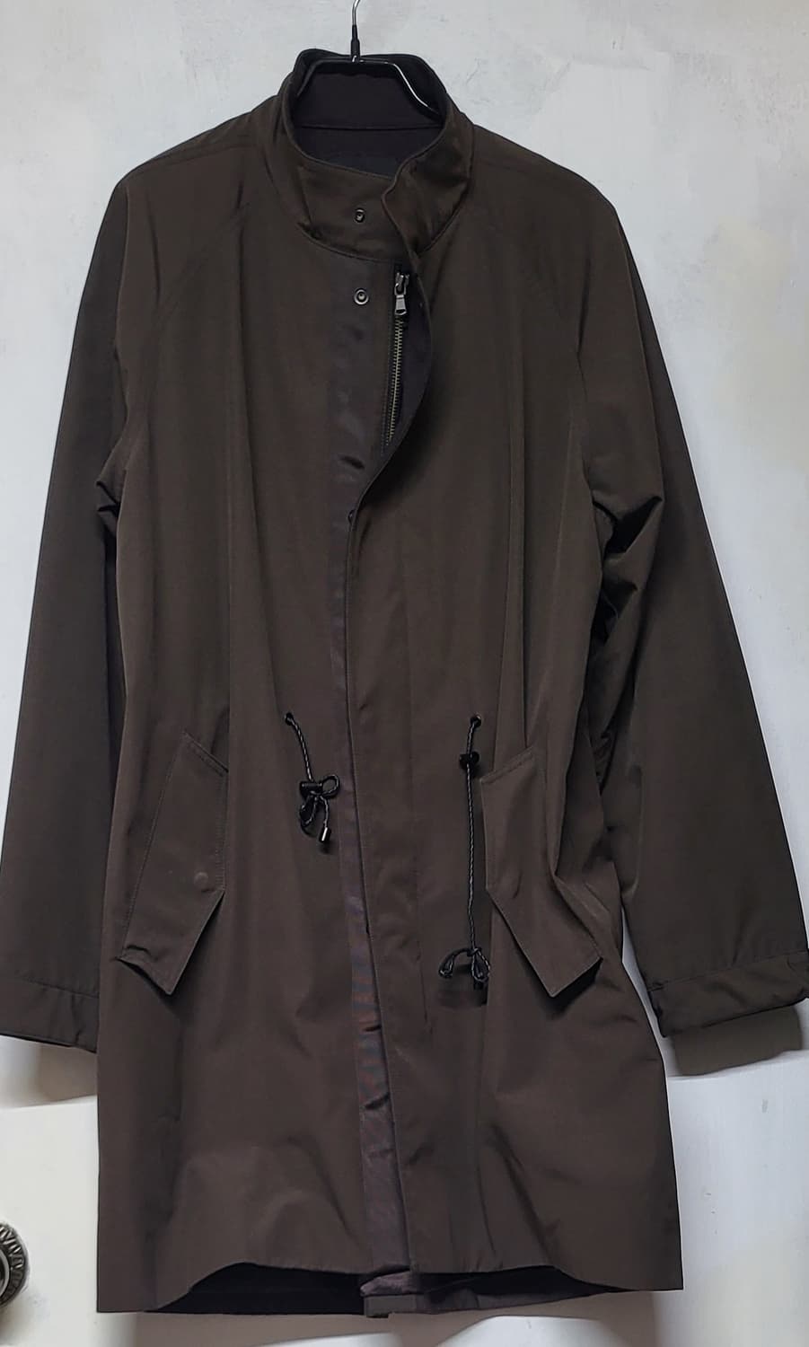 지오송지오 남성 갈색 코트 상품이미지2