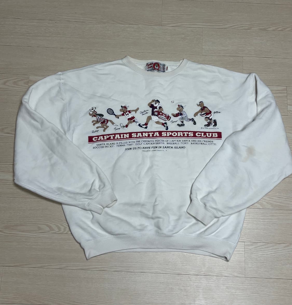 캡틴산타 빈티지 스웻셔츠 상품이미지1