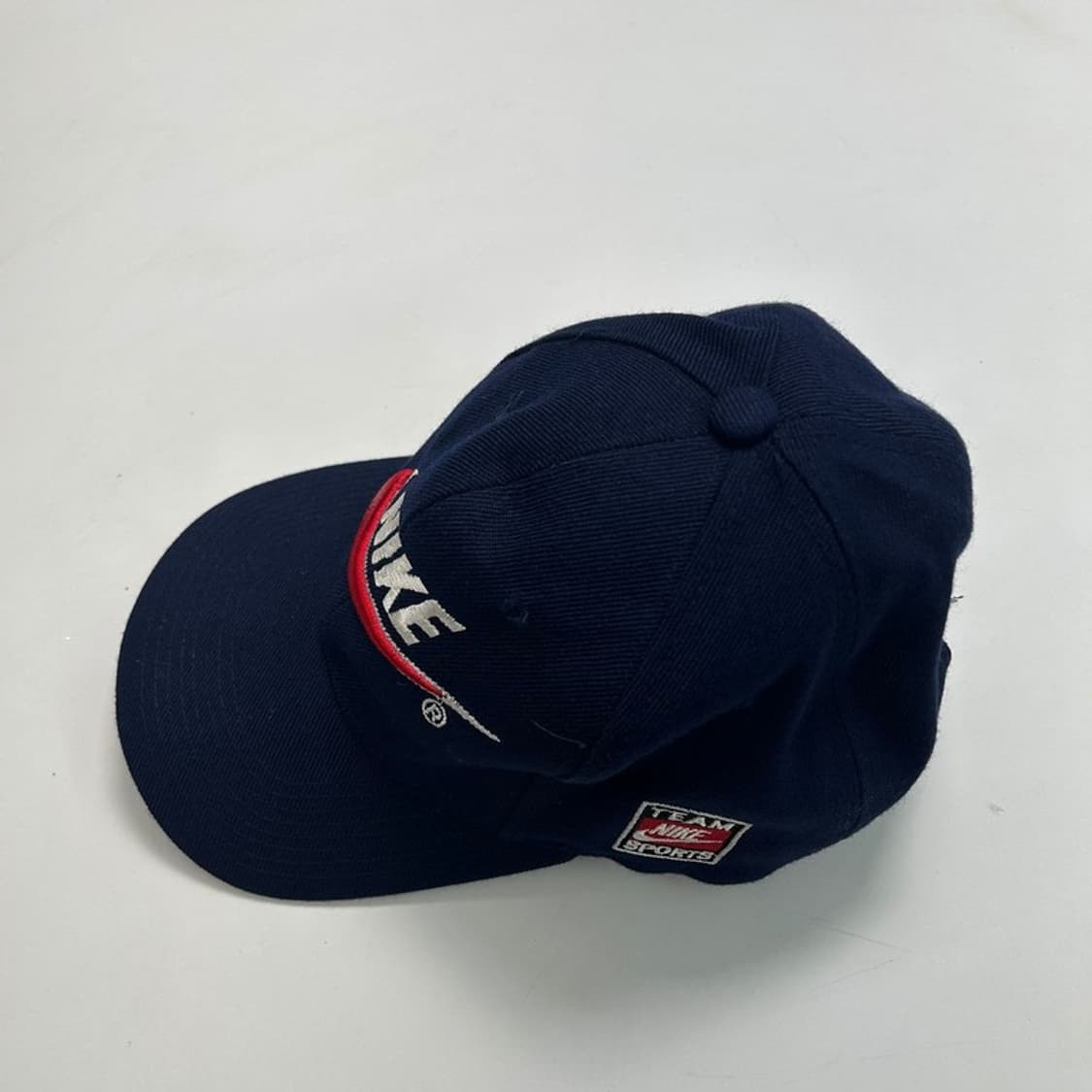 나이키 90s 빈티지 올드스쿨 스우시 볼캡 네이비 상품이미지3