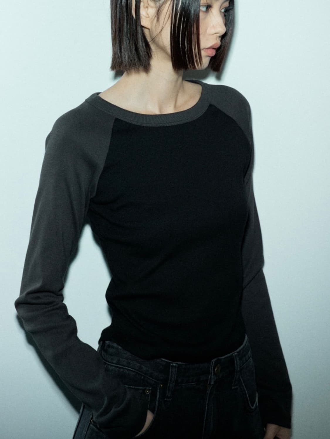 C RAGLAN LONG SLEEVE 상품이미지3