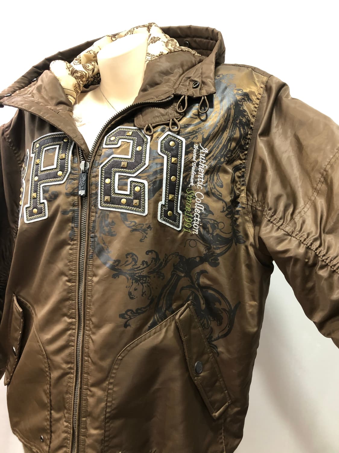 SP21 logo brown padding 상품이미지4