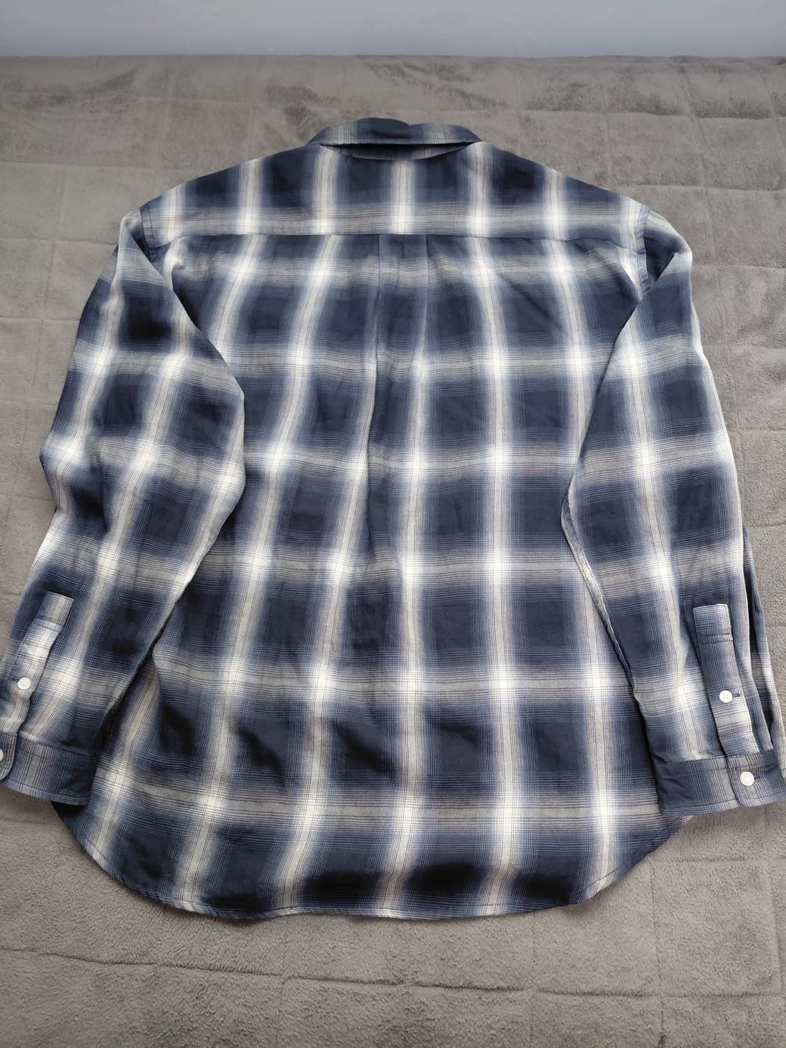에스피오나지 옴브레 체크 셔츠 M 상품이미지6